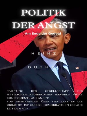cover image of Politik der Angst. Am Ende der Geduld